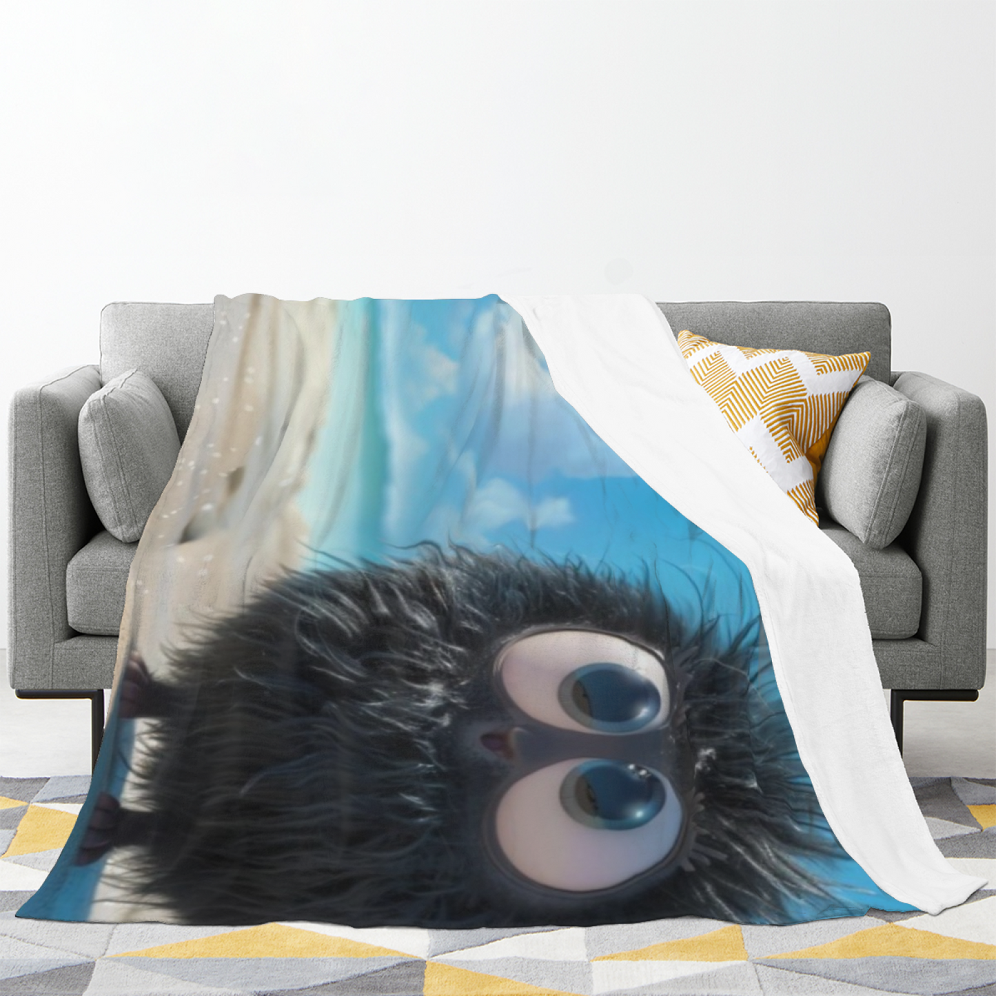 Abstract Pattern Throw Blanket ¨C Modern Artistic Printed Cozy Blanket
