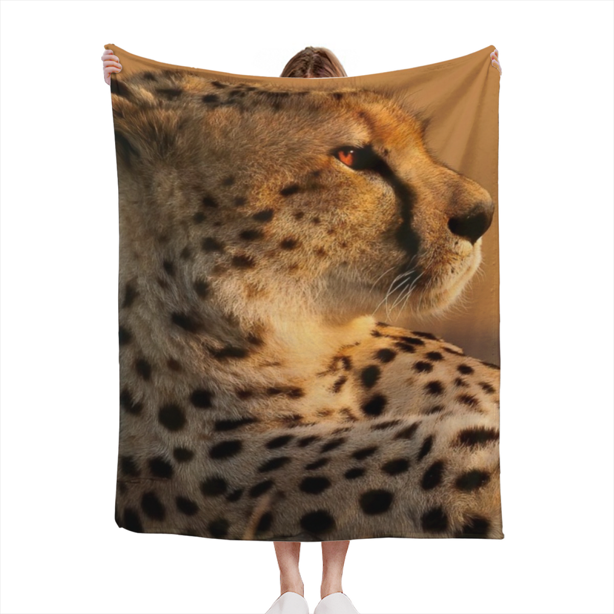 Desert & Rhapsody Playful Graphic All-Season Flannel Blanket