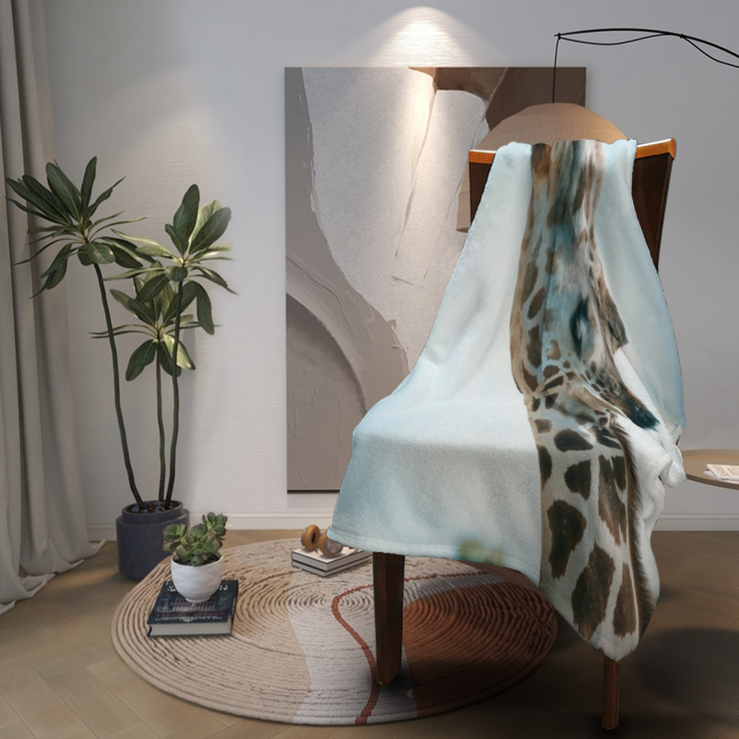 Modern Colorful Throw Blanket ¨C Decorative Artistic Printed Cozy Blanket