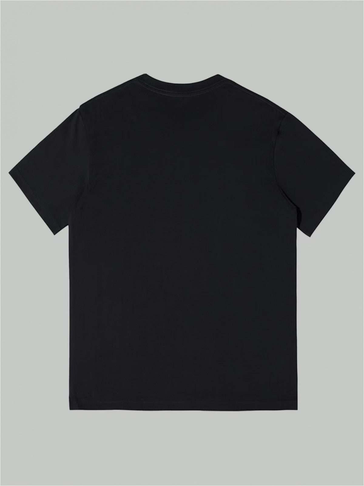 Men's Casual 100% Cotton T-Shirt with "Service Human Support" Print – Breathable, Stretchy Fabric for Everyday & Outdoor Wear, Round Neck, Short Sleeve, Black with White & Red Graphic Design