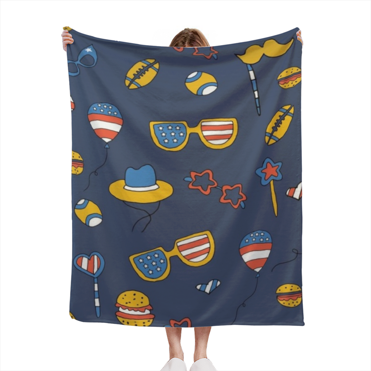 Harbor Drift Soft Neutral Art Plush Flannel Throw