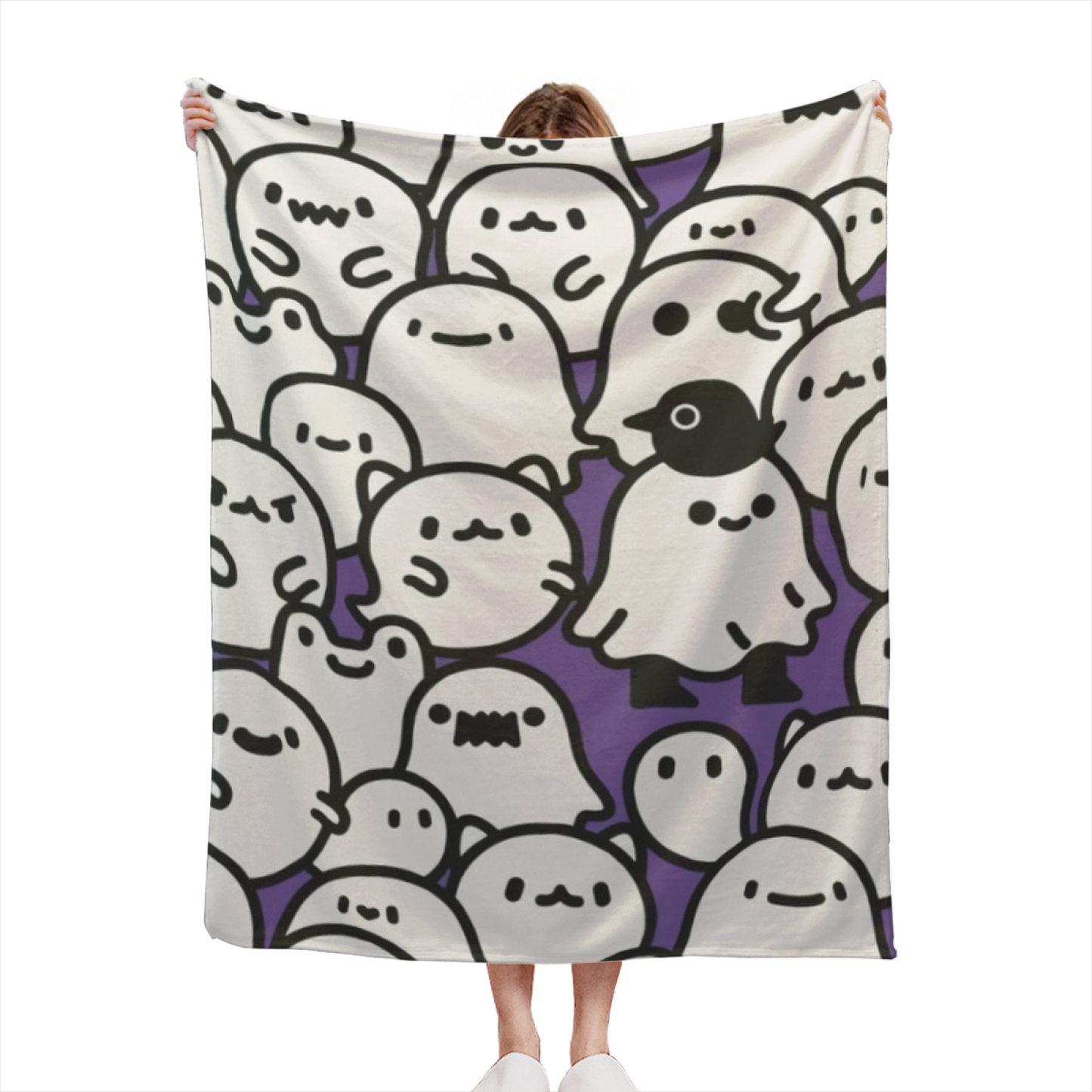 Modern Colorful Art Throw Blanket ¨C Abstract Printed Cozy Home Blanket