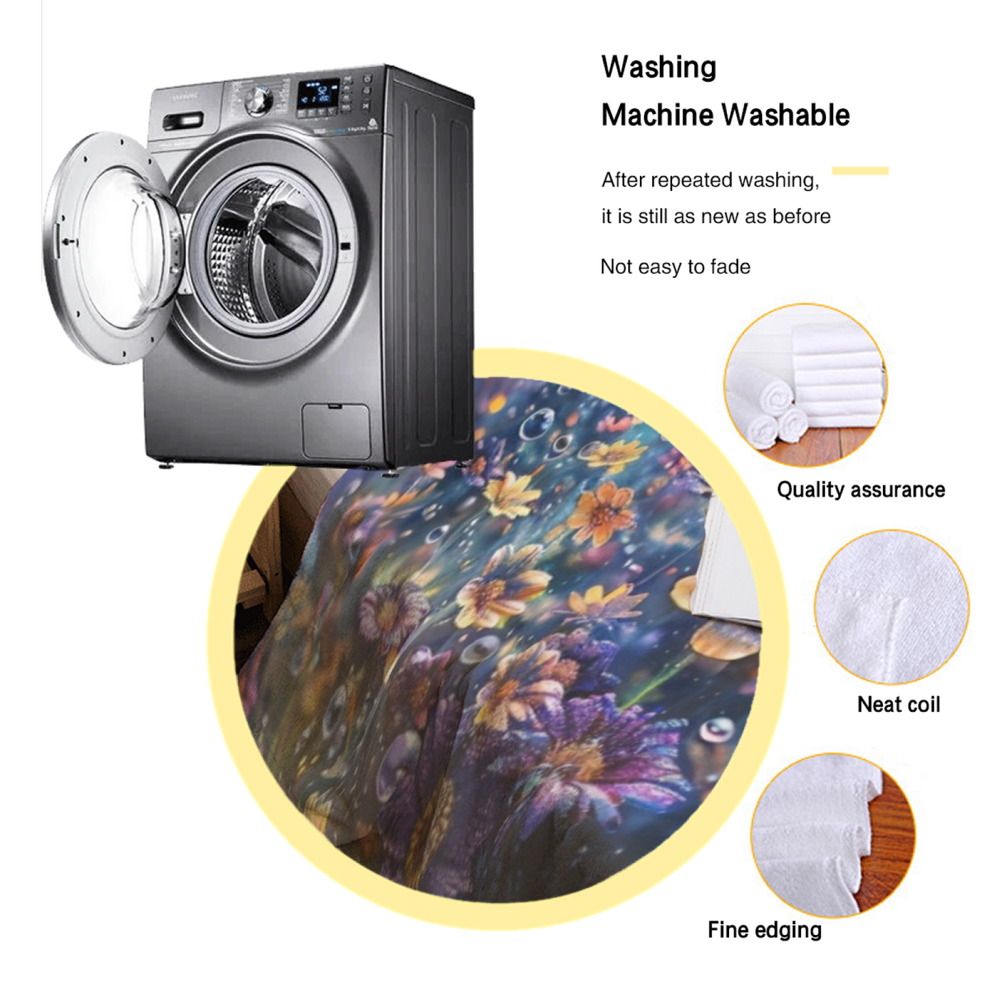Colorful Abstract Throw Blanket ¨C Modern Decorative Printed Cozy Blanket