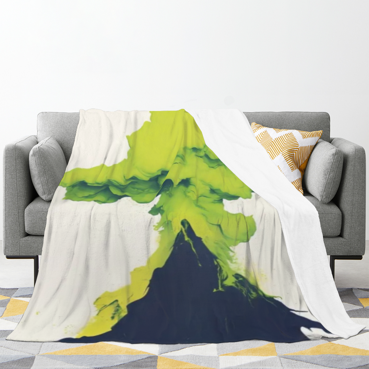 Soft Minimalist Plush Flannel Throw ¨C Copper Petal Collection