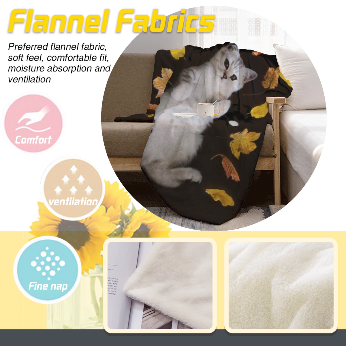 Coastal Ripple Lightweight Flannel Throw in Dusty Lilac