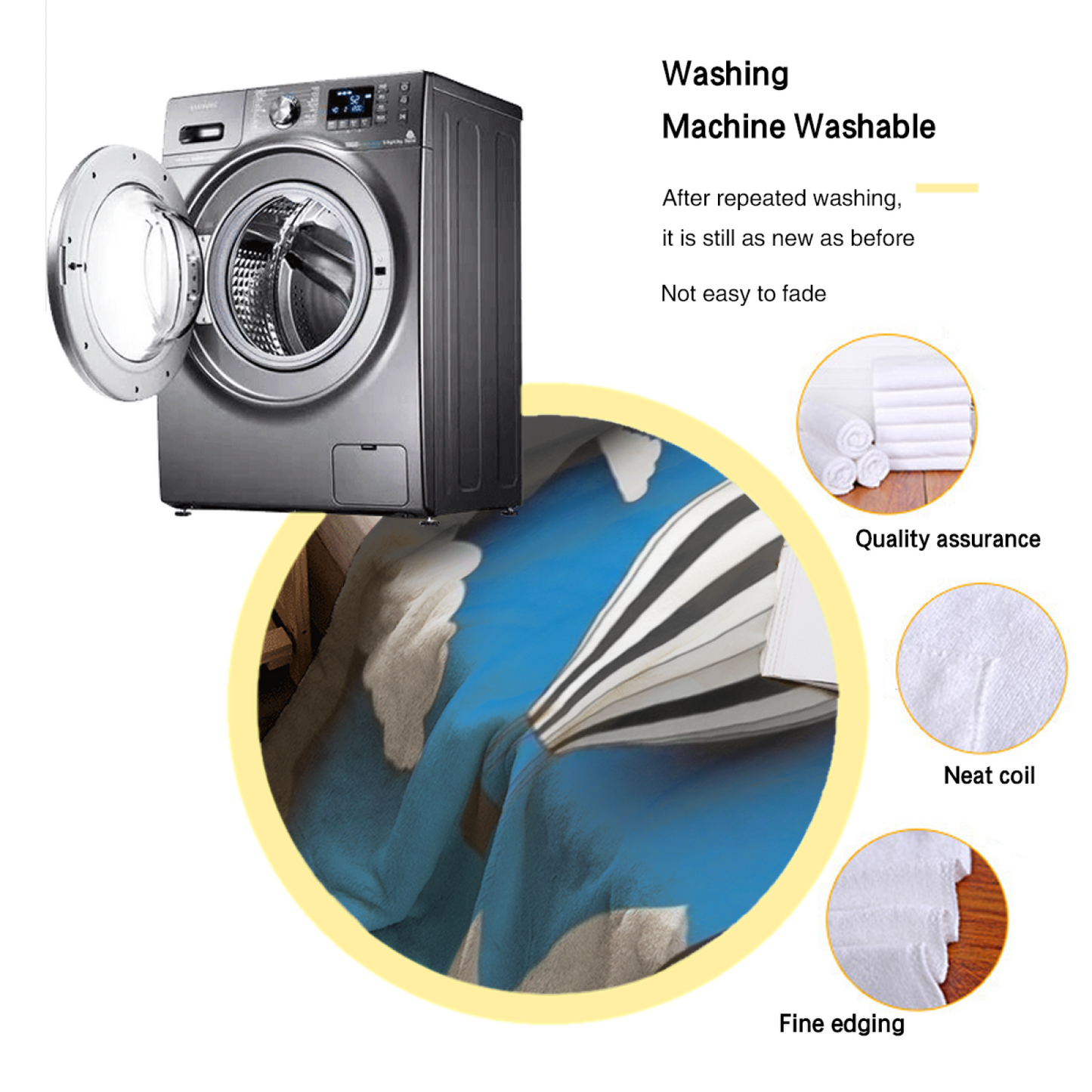 Contemporary Decorative Throw Blanket ¨C Colorful Graphic Artistic Design
