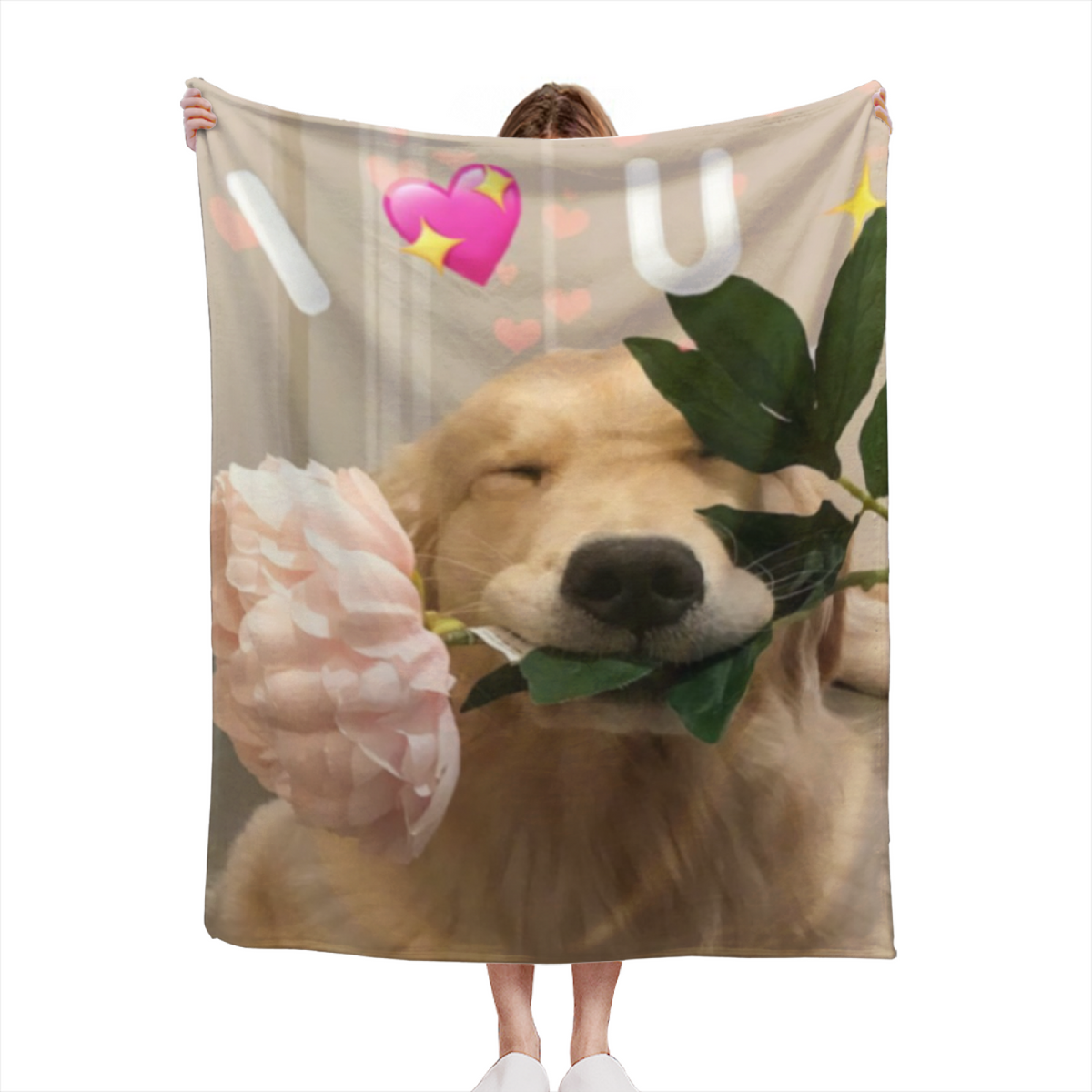 Terracotta Serenade Earthy Multicolor Statement Flannel Throw Blanket