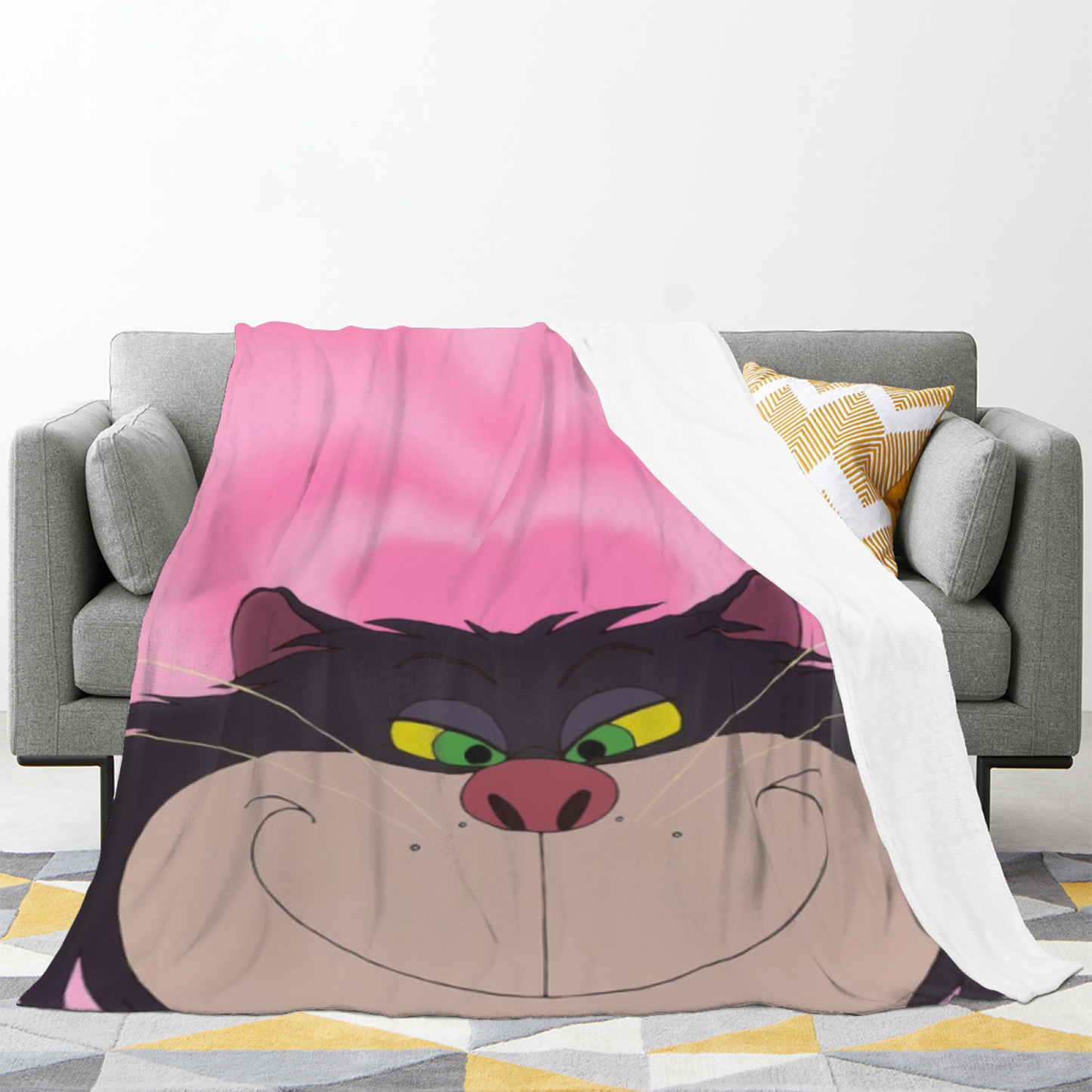Abstract Graphic Throw Blanket ¨C Stylish Colorful Decorative Cozy Blanket