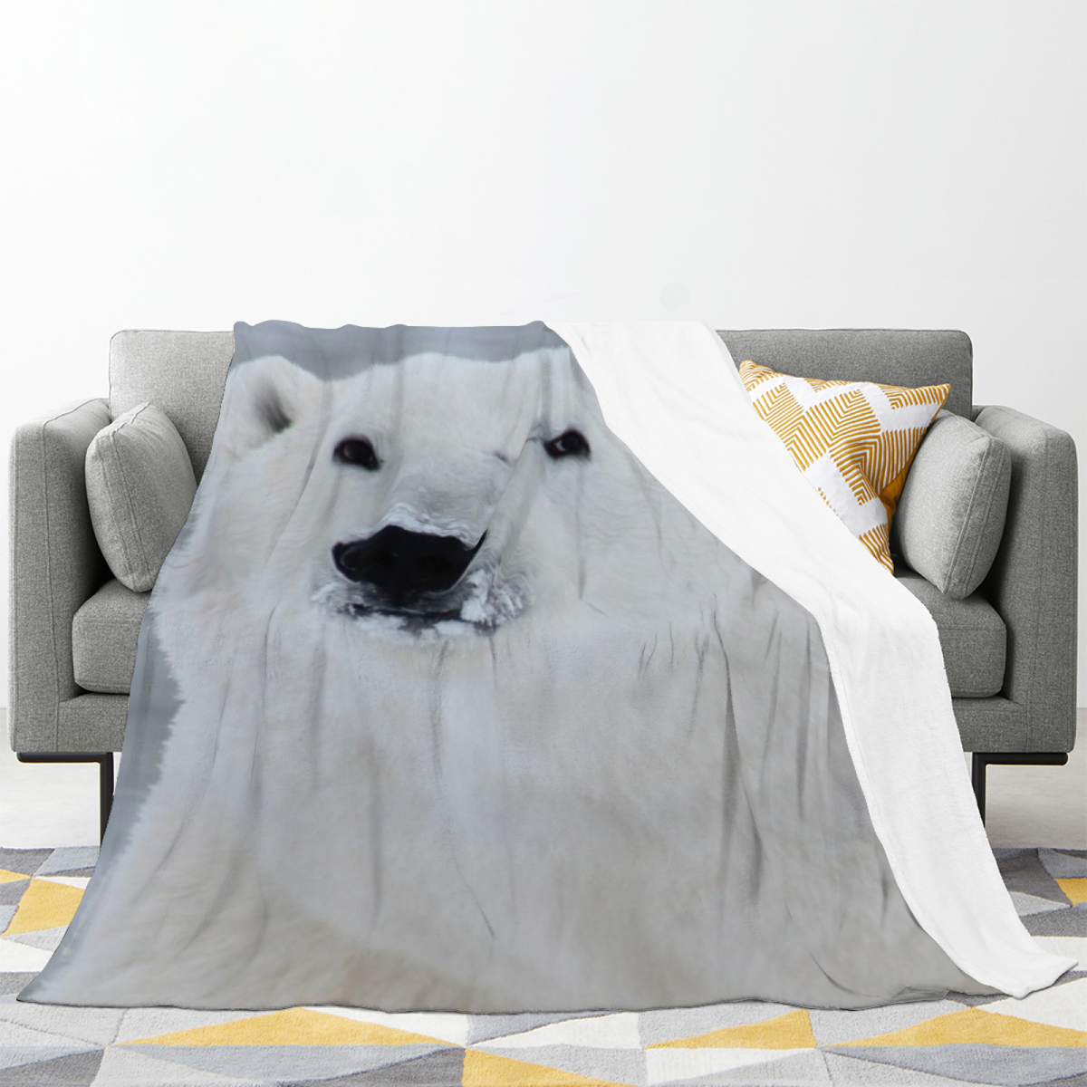Soft Minimalist All-Season Flannel Blanket ¨C Serene Wonder Collection