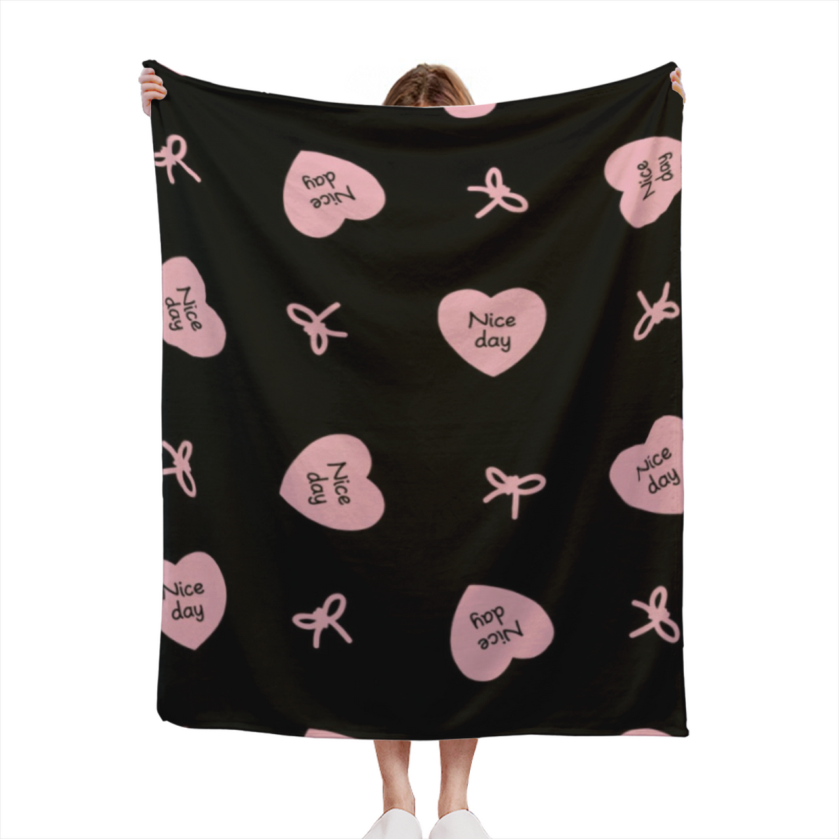 Breezy Treasure Inspired Cozy Flannel Bed Blanket ¨C Soft Neutral Palette