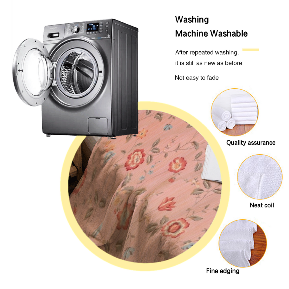 Electric Harbor Soft Flannel Blanket in Pastel Multicolor