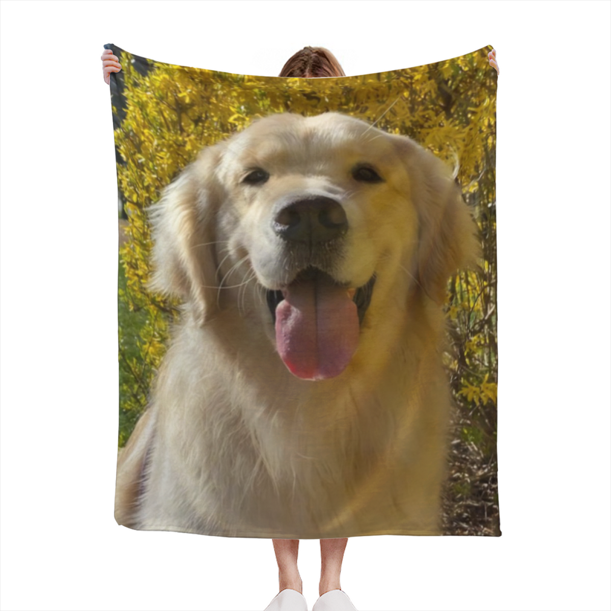 Artistic Soft Neutral Amber Serenade All-Season Flannel Blanket