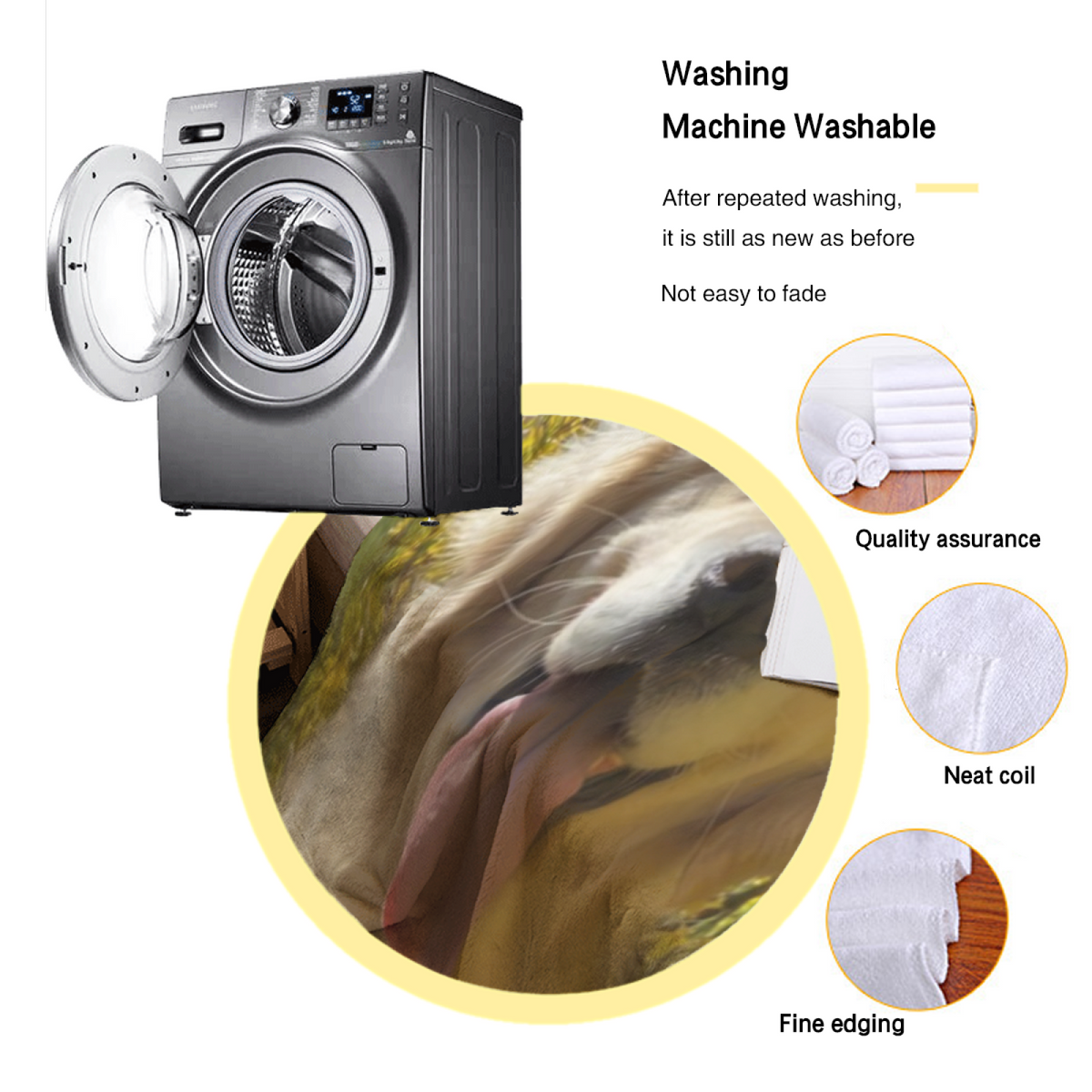 Artistic Soft Neutral Amber Serenade All-Season Flannel Blanket