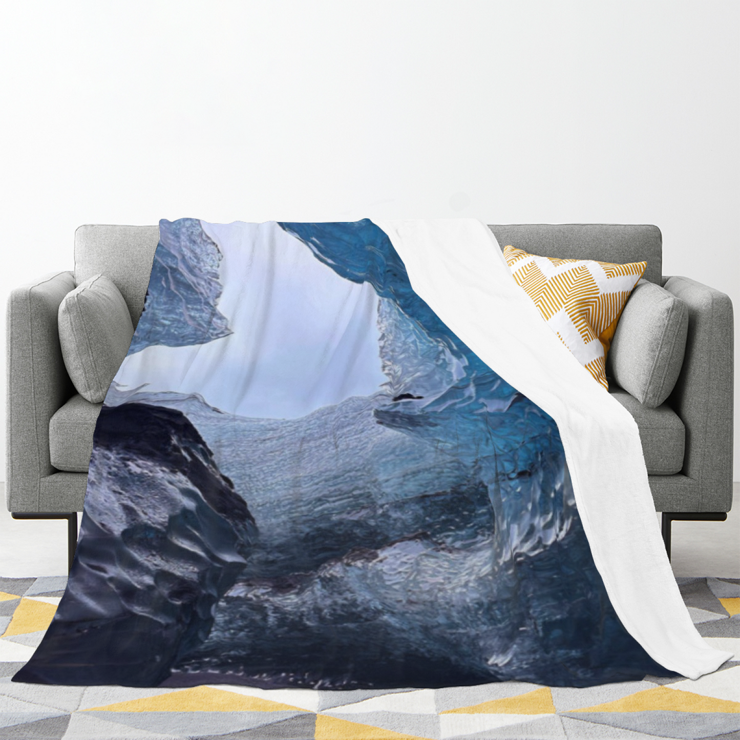 Colorful Decorative Art Throw Blanket ¨C Stylish Graphic Printed Cozy Blanket
