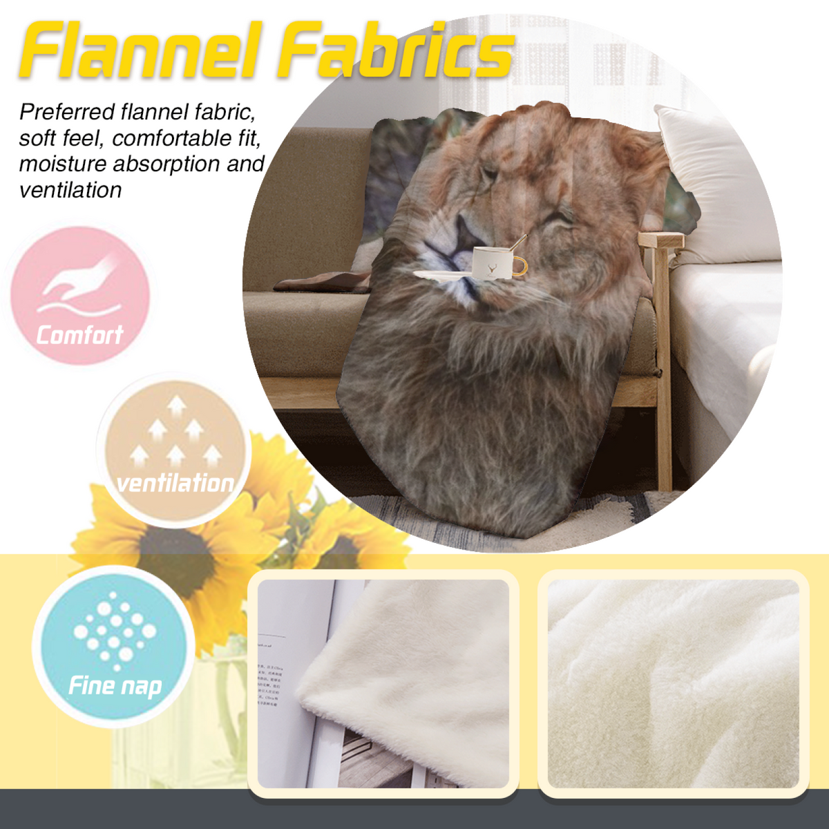 Riverstone Sprout Lightweight Flannel Throw in Dusty Lilac