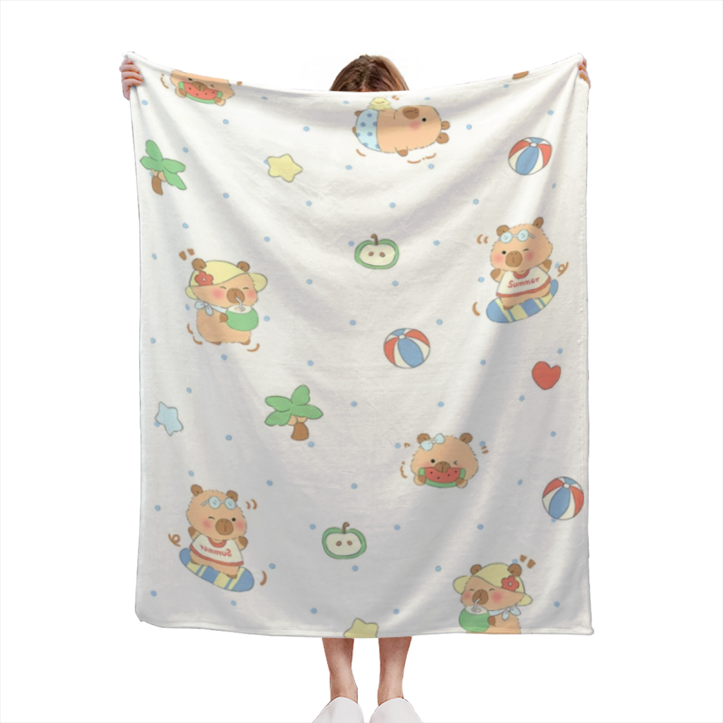 Contemporary Graphic Pattern Throw Blanket ¨C Colorful Modern Cozy Blanket