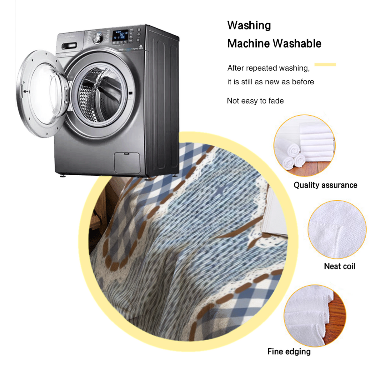 Fern Odyssey Decorative Pattern Soft Flannel Blanket