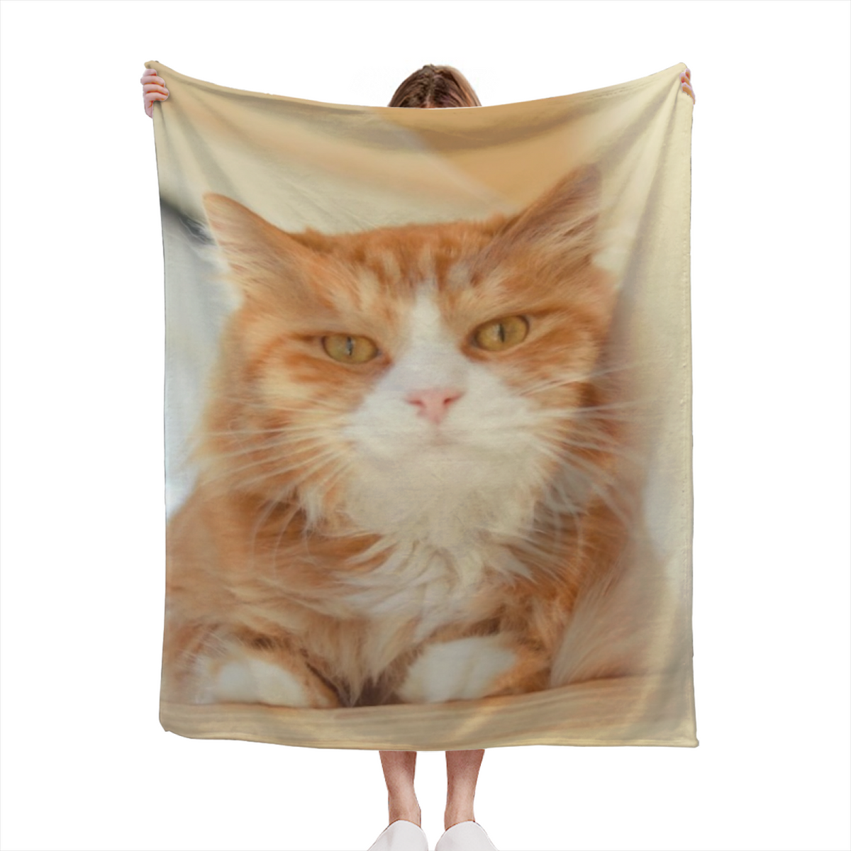 Lagoon & Meadow Playful Graphic Plush Flannel Throw