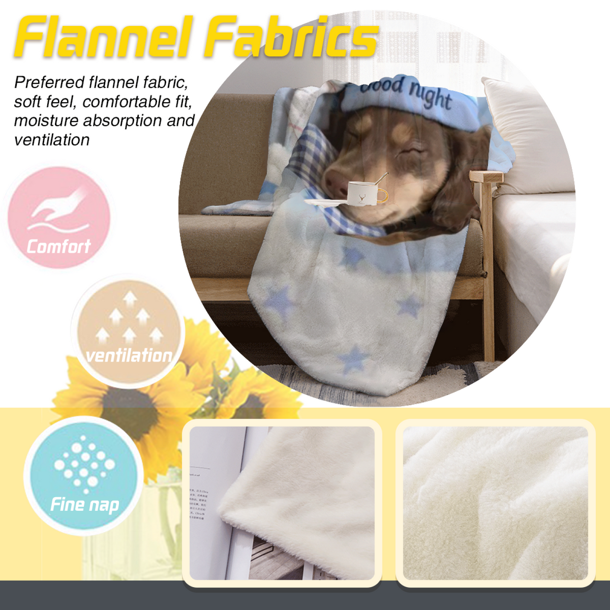Festival Lantern Inspired Flannel Sofa Throw ¨C Earthy Neutral Palette