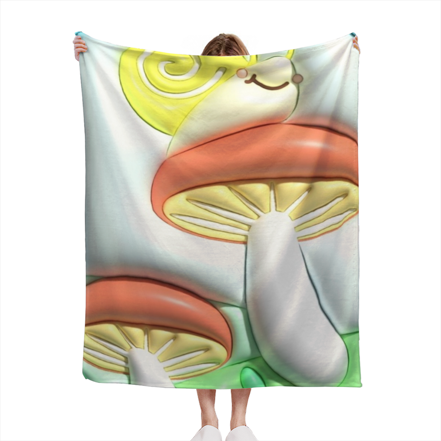 Abstract Decorative Throw Blanket ¨C Artistic Contemporary Cozy Home Blanket