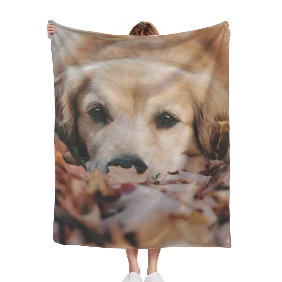 Dawn Serenade Soft Neutral Art Lightweight Flannel Throw