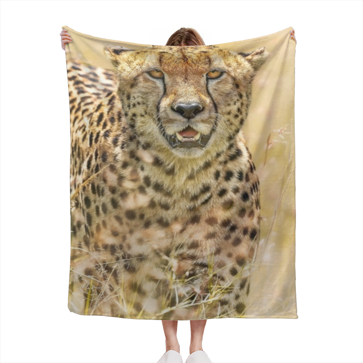 Copper Tapestry Pastel Multicolor Modern Art Decorative Flannel Blanket