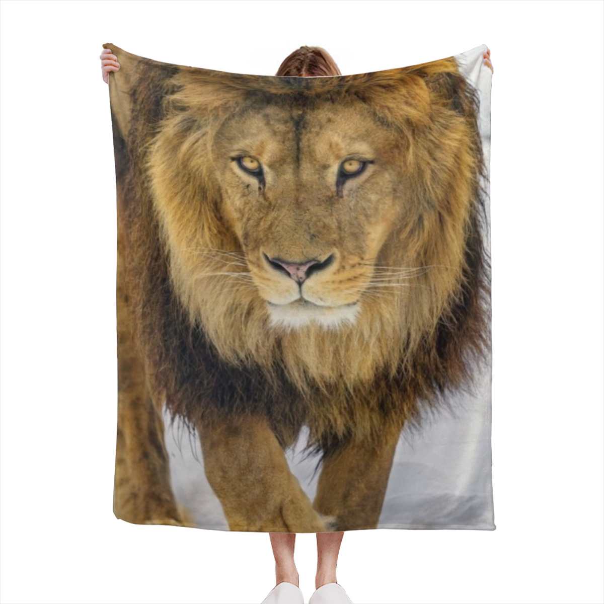 Soft Minimalist All-Season Flannel Blanket ¨C Copper Treasure Collection