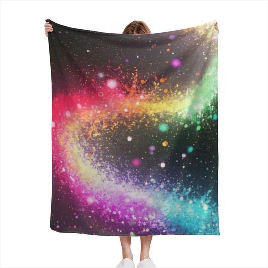 Misty Rhapsody Inspired Cozy Flannel Bed Blanket ¨C Soft Neutral Palette