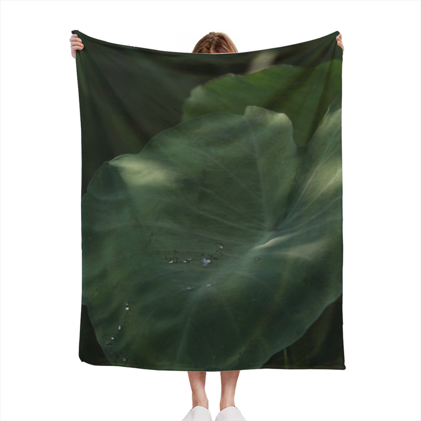 Artistic Printed Throw Blanket ¨C Contemporary Modern Decorative Blanket