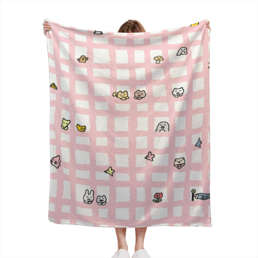 Orchard & Ripple Playful Graphic All-Season Flannel Blanket