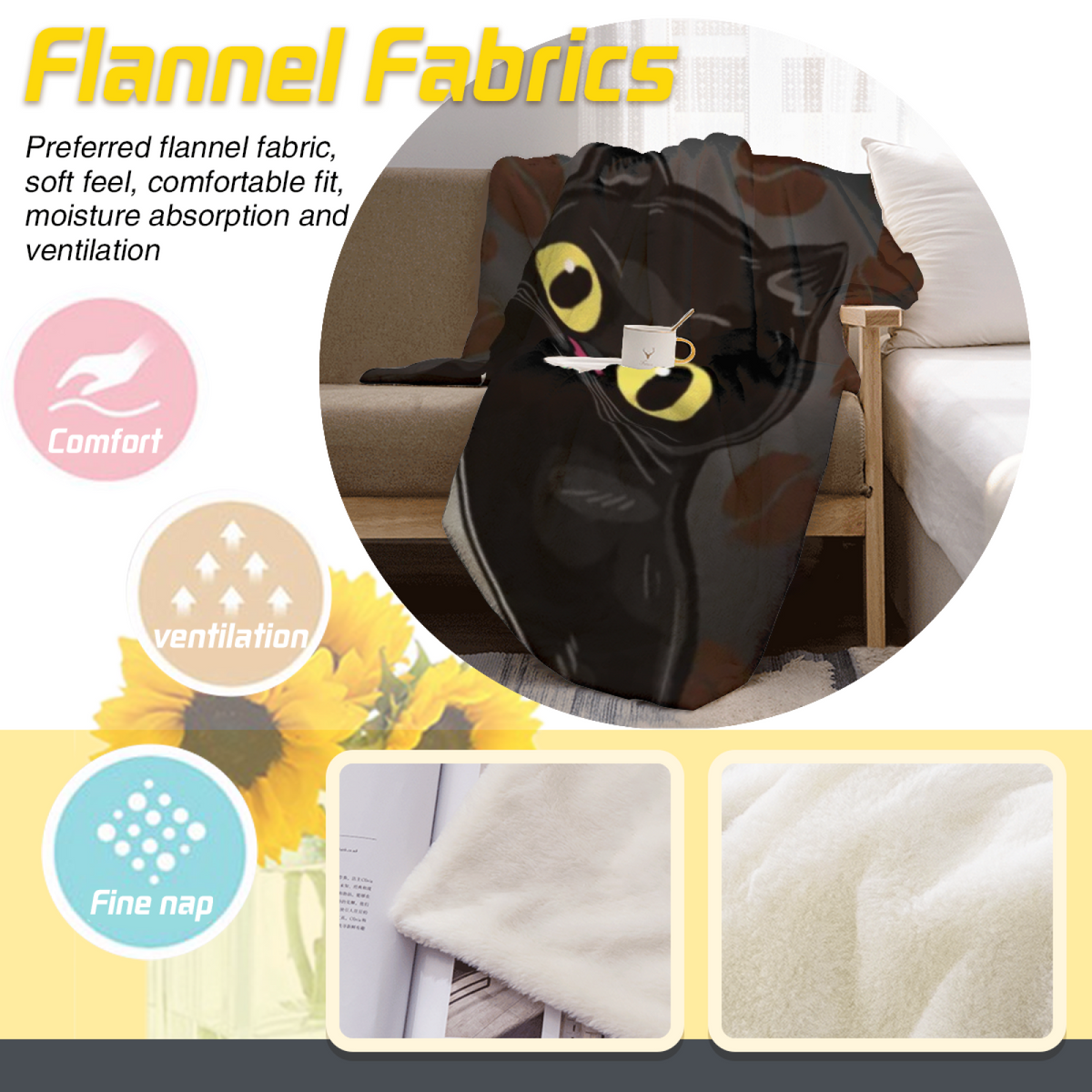 Harvest Horizon Lightweight Flannel Throw in Dusty Lilac