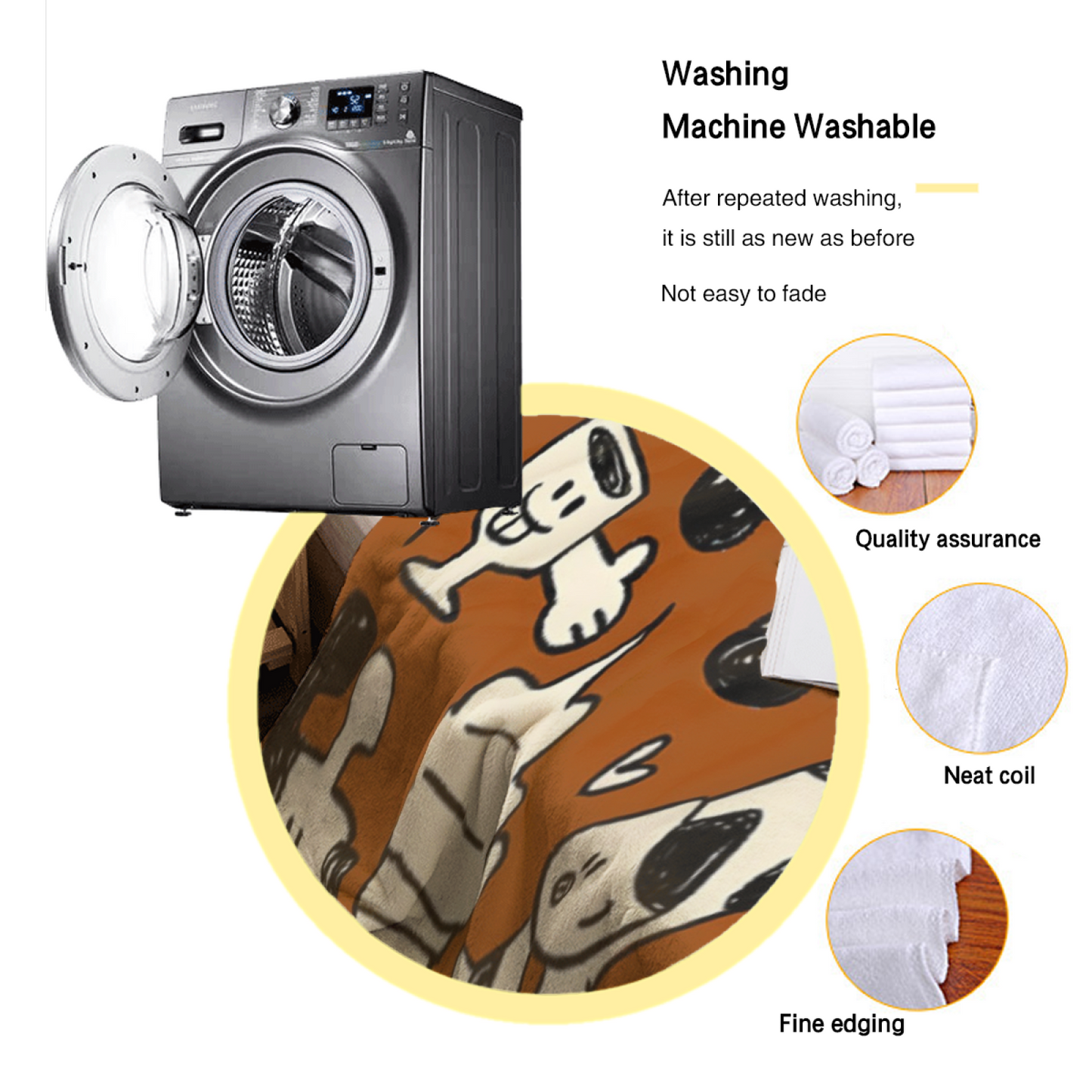 Colorful Contemporary Pattern Throw Blanket ¨C Stylish Modern Cozy Blanket
