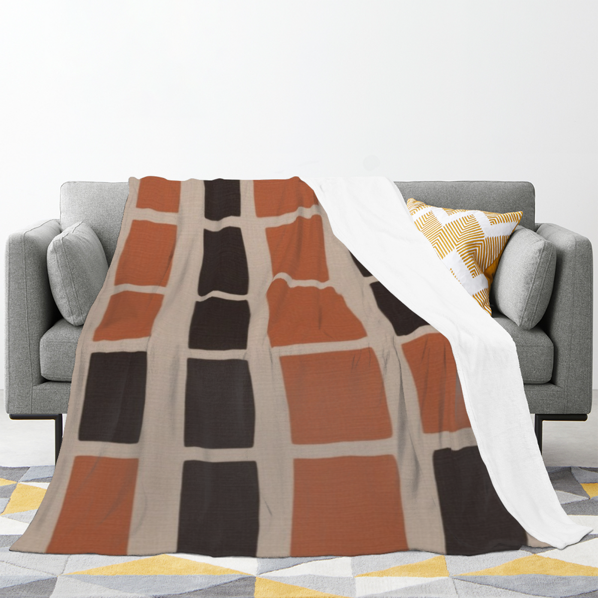 Soft Minimalist All-Season Flannel Blanket ¨C Lagoon Cove Collection