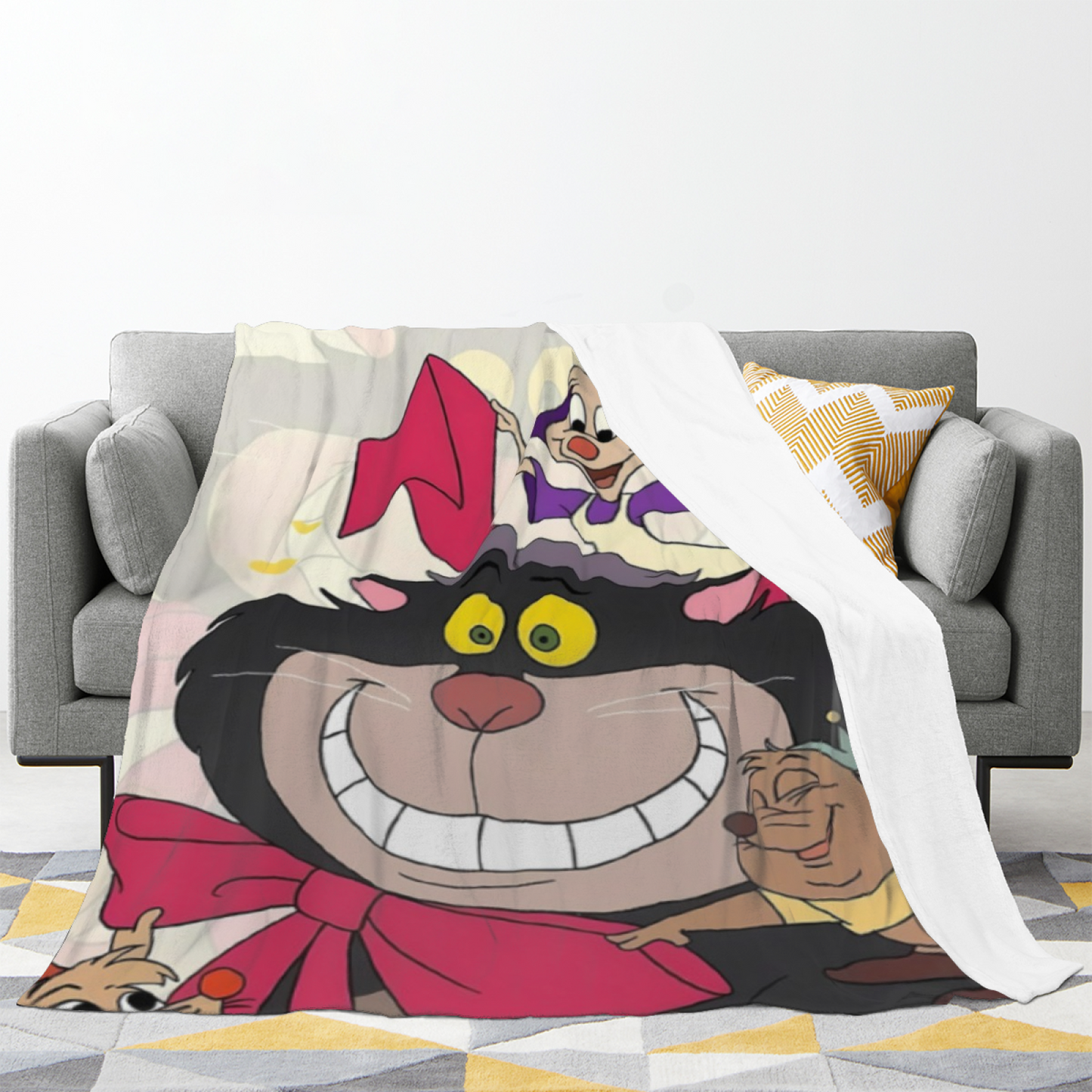 Graphic Art Throw Blanket ¨C Modern Decorative Colorful Cozy Blanket