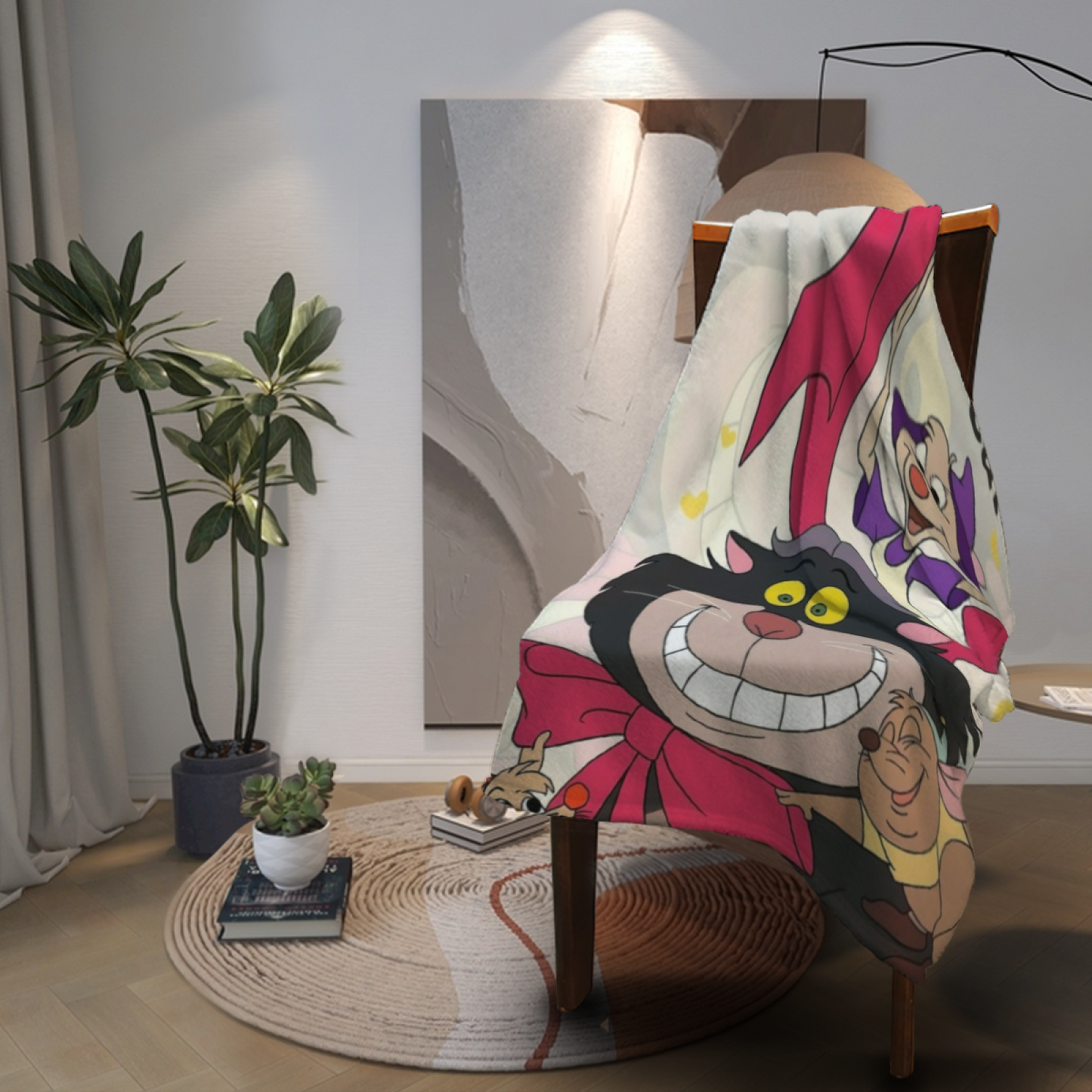 Graphic Art Throw Blanket ¨C Modern Decorative Colorful Cozy Blanket