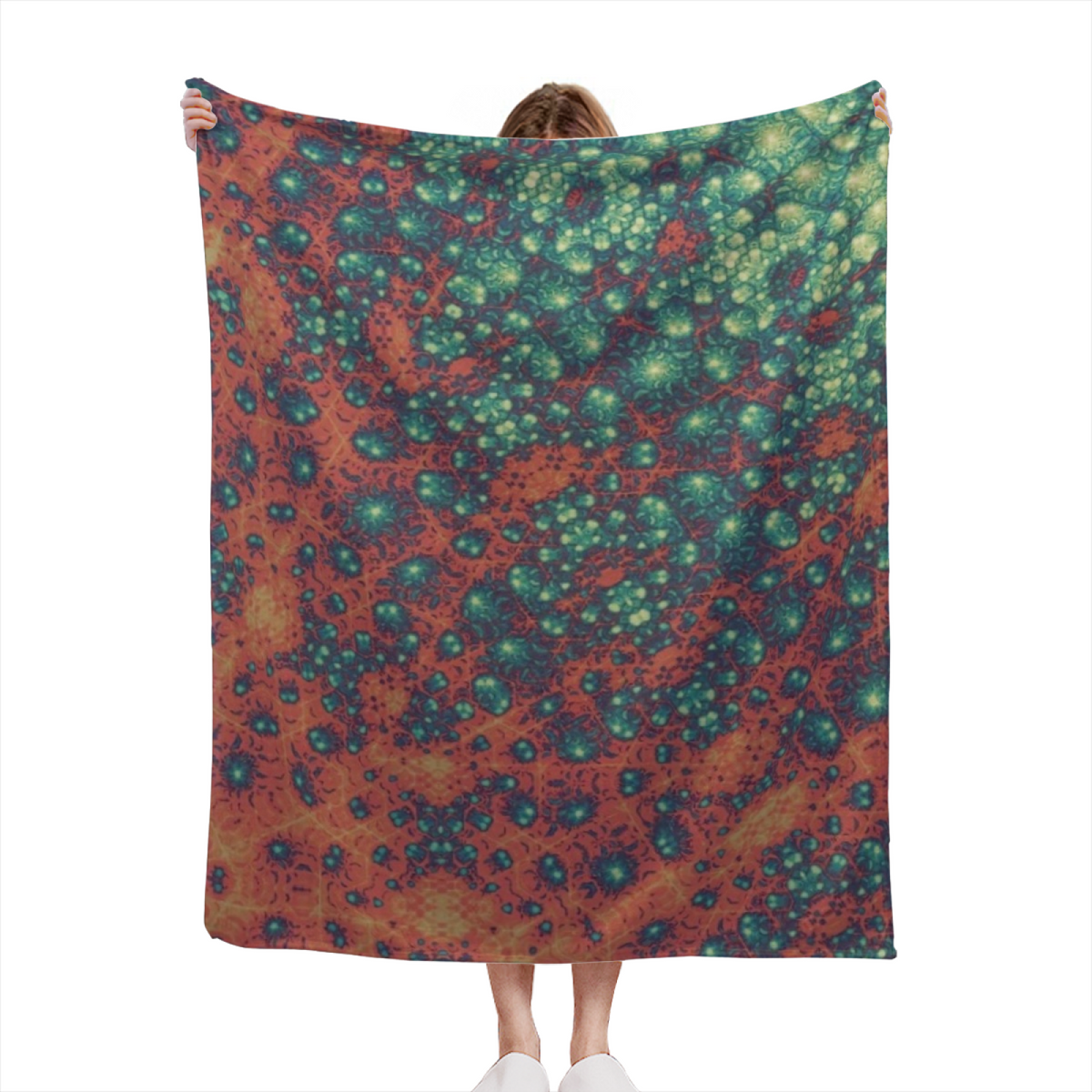 Purple Fairy Night Soft Flannel Blanket