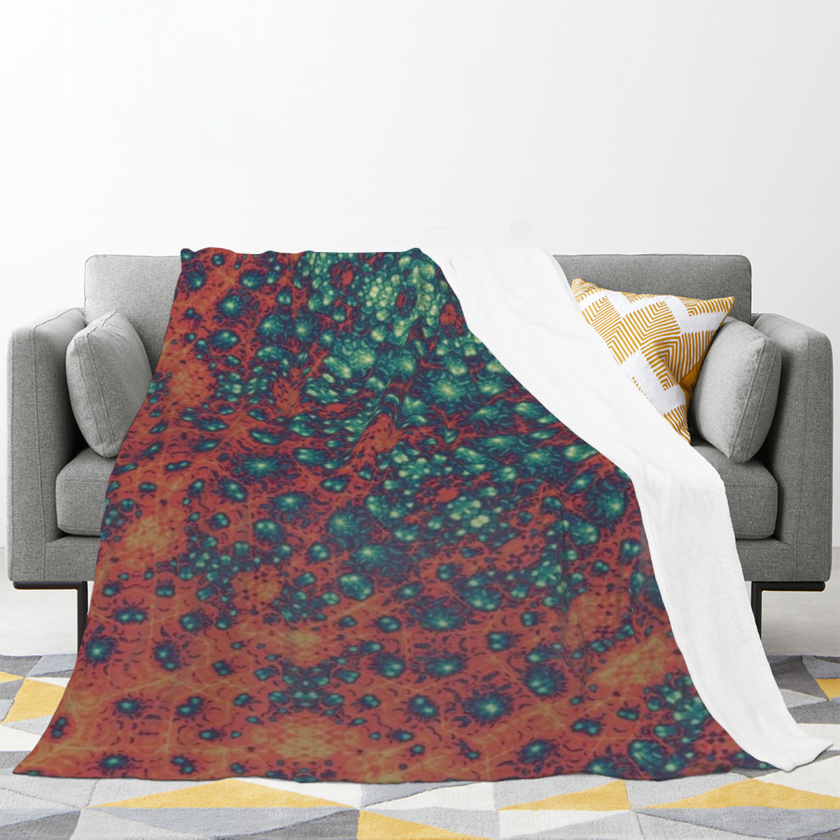 Purple Fairy Night Soft Flannel Blanket