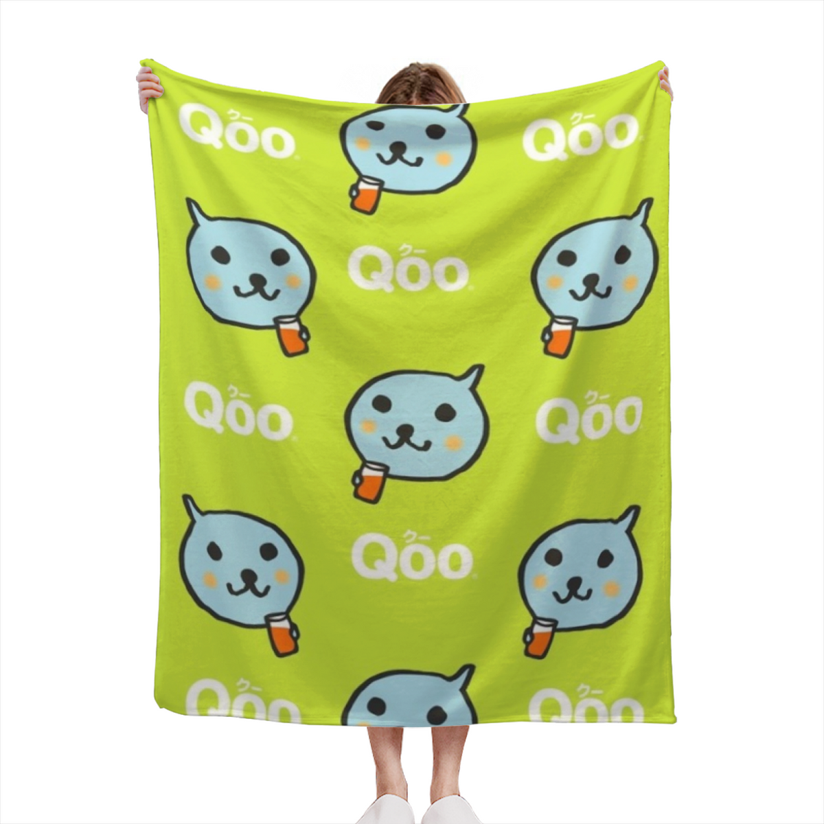 Copper & Fable Playful Graphic Plush Flannel Throw