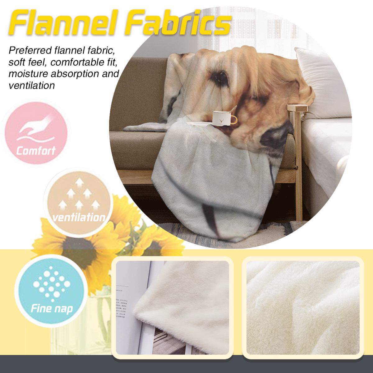 Serene Whisper Lightweight Flannel Throw in Dusty Lilac