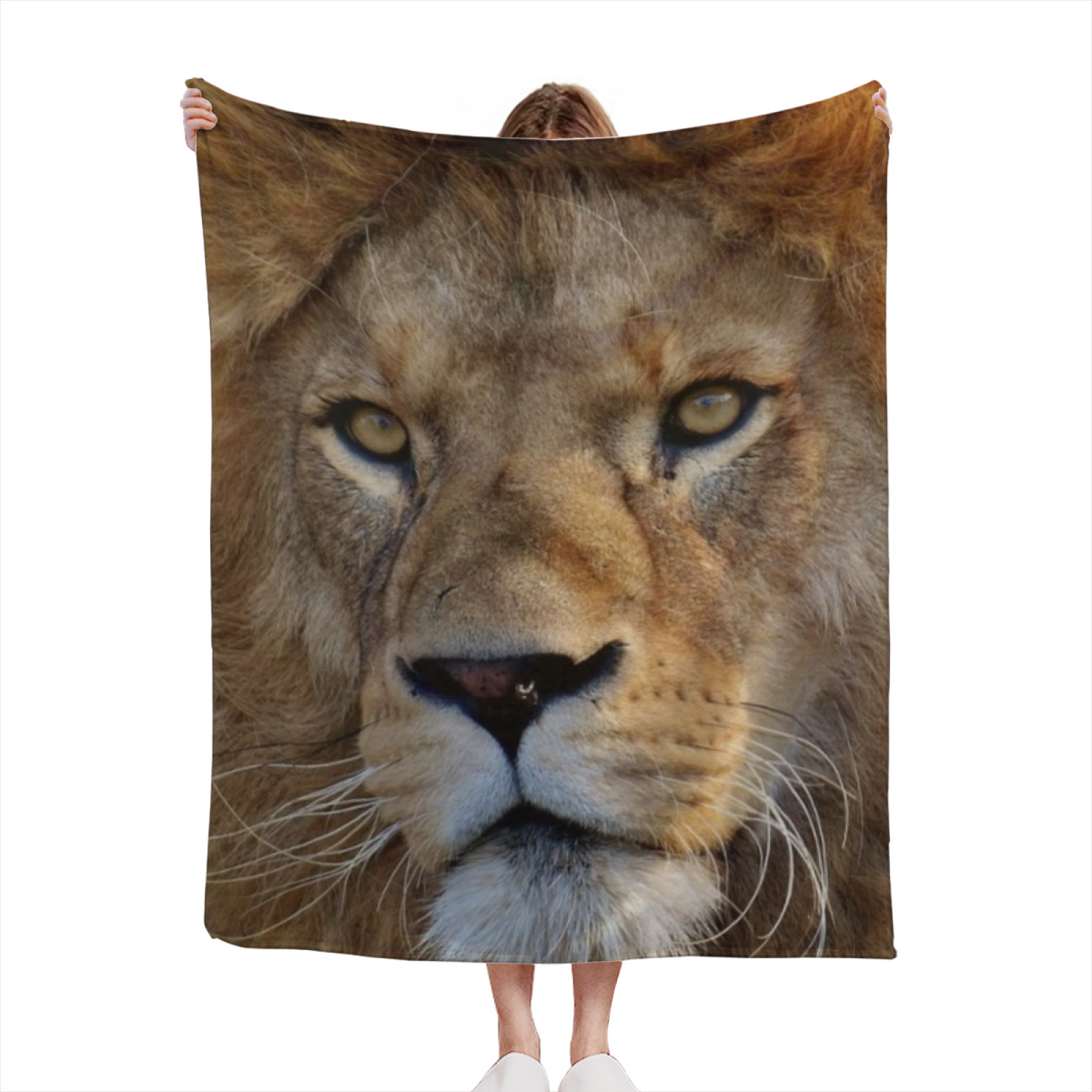 Radiant Jubilee Muted Sage Art Decorative Flannel Blanket