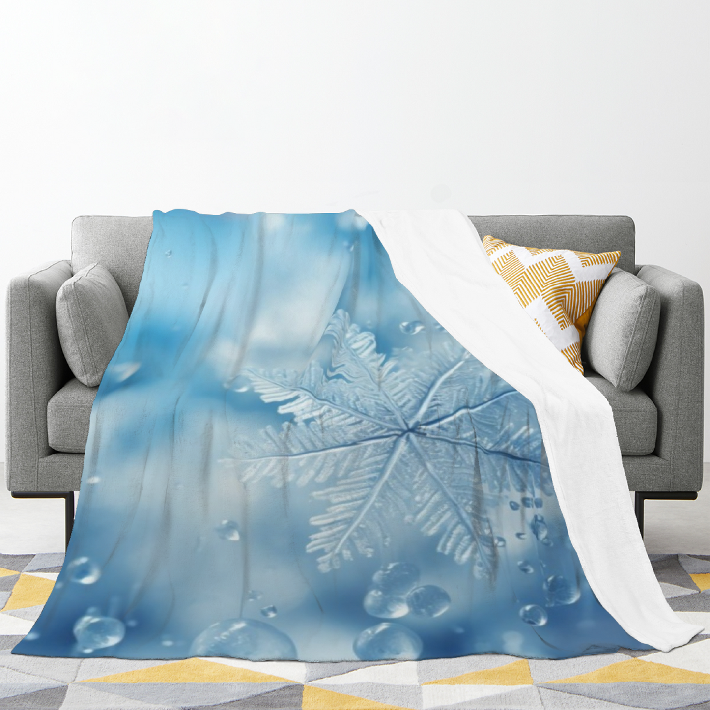 Modern Artistic Pattern Throw Blanket ¨C Cozy Decorative Home Blanket