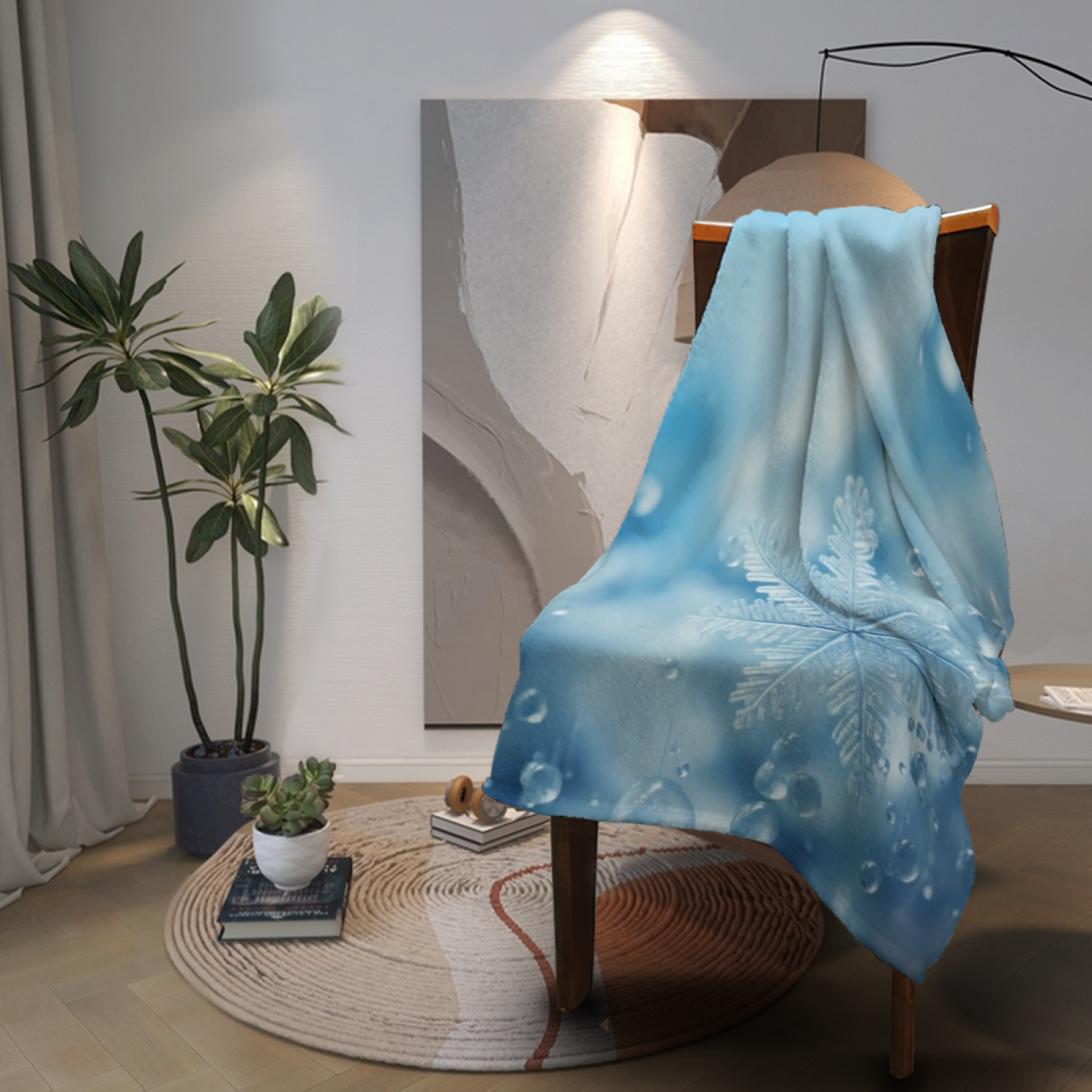 Modern Artistic Pattern Throw Blanket ¨C Cozy Decorative Home Blanket