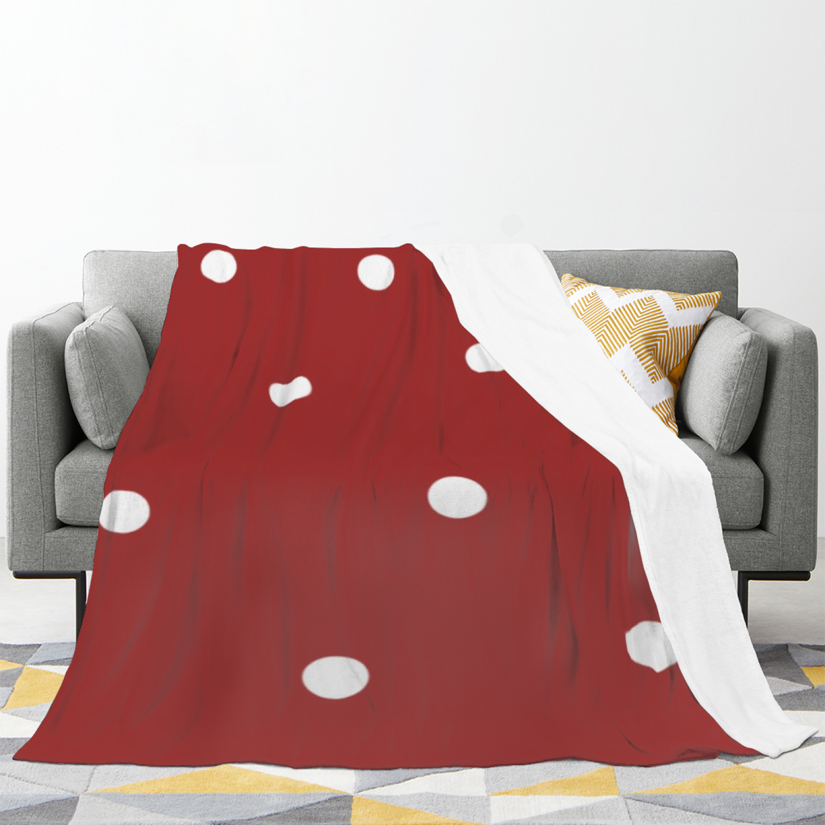 Celestial & Solstice Playful Graphic All-Season Flannel Blanket