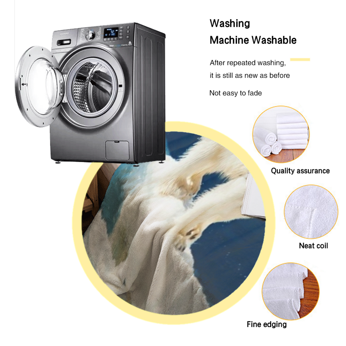 Retro Soft Neutral Ember Tapestry Flannel Throw Blanket