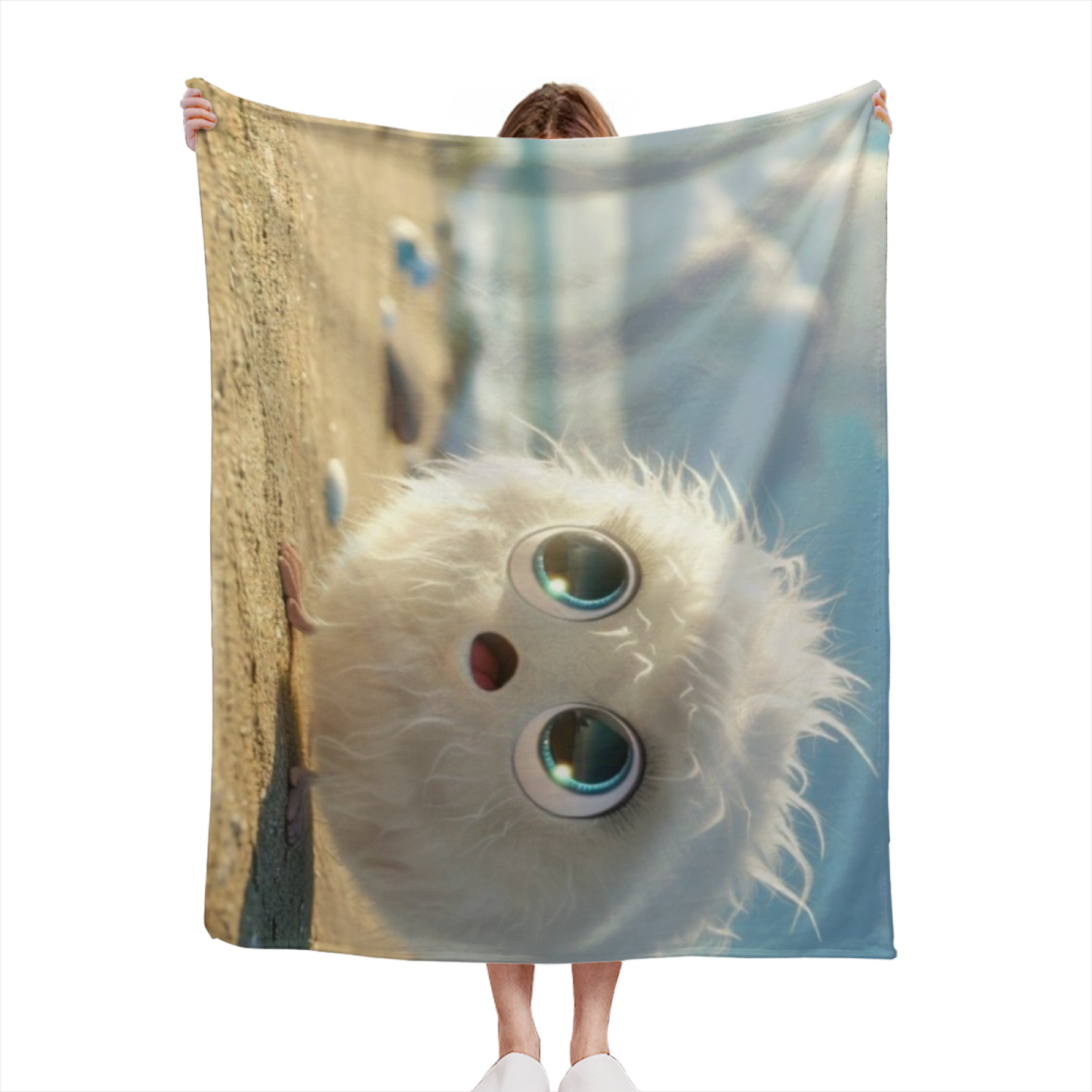 Artistic Printed Throw Blanket ¨C Modern Decorative Pattern Cozy Blanket
