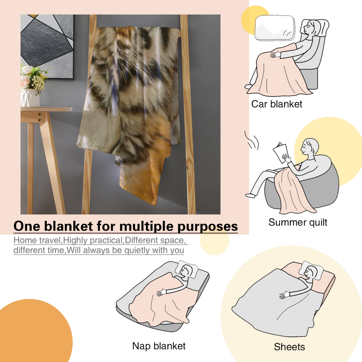 Flannel Throw Blanket with Alpine Wonder Cozy Cottage Artwork