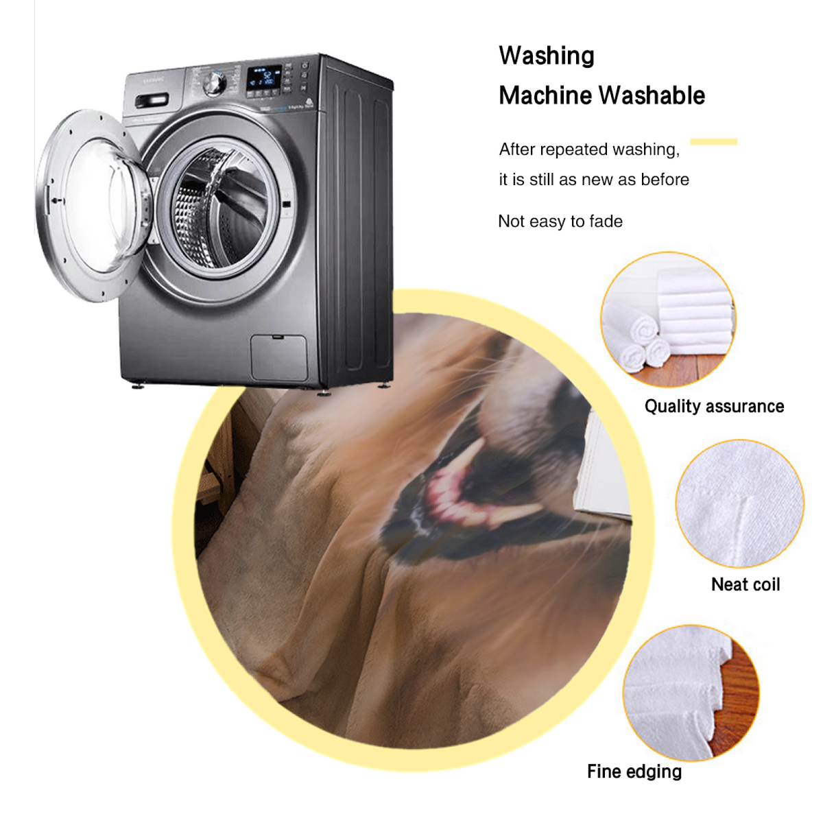 Soft Minimalist All-Season Flannel Blanket ¨C Opaline Blossom Collection