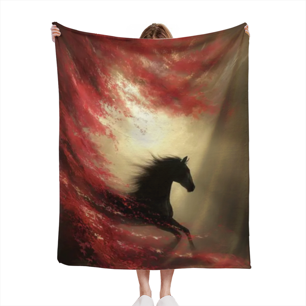Soft Minimalist Plush Flannel Throw ¨C Desert Daydream Collection