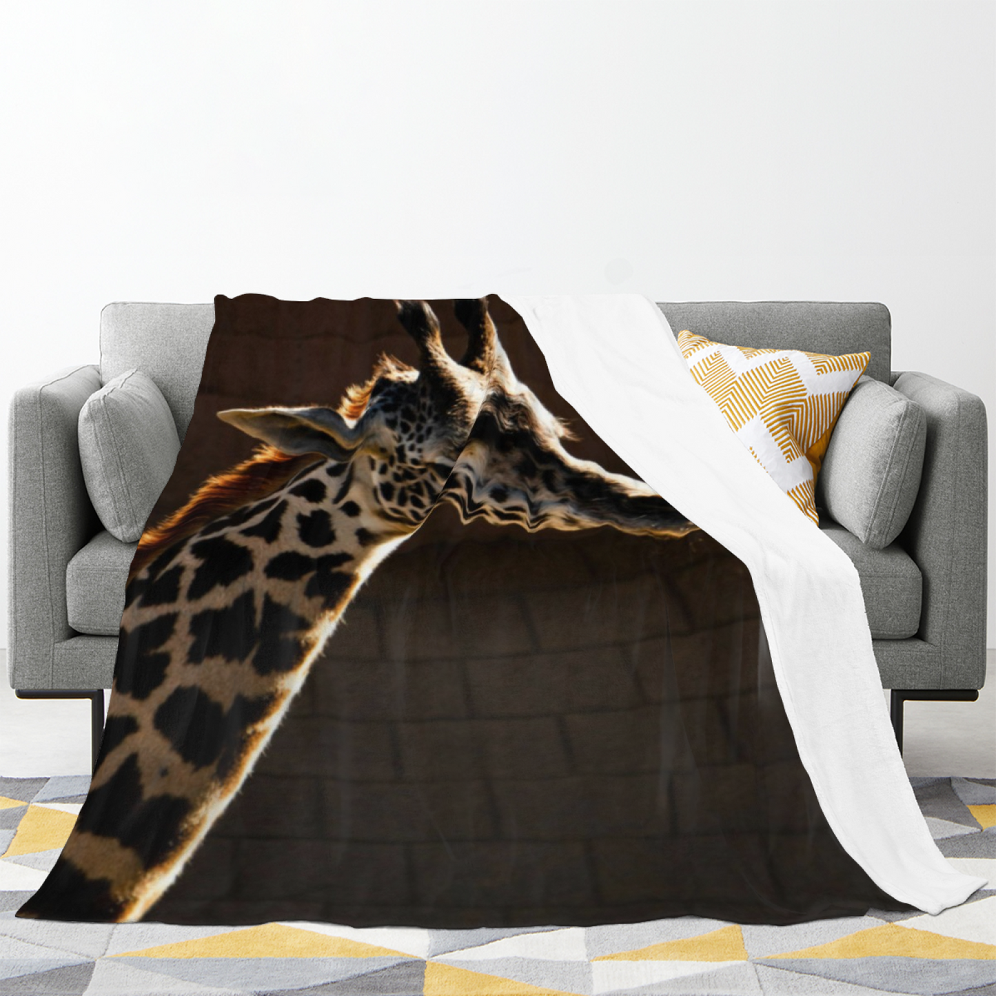 Contemporary Graphic Pattern Throw Blanket ¨C Stylish Modern Cozy Home Blanket