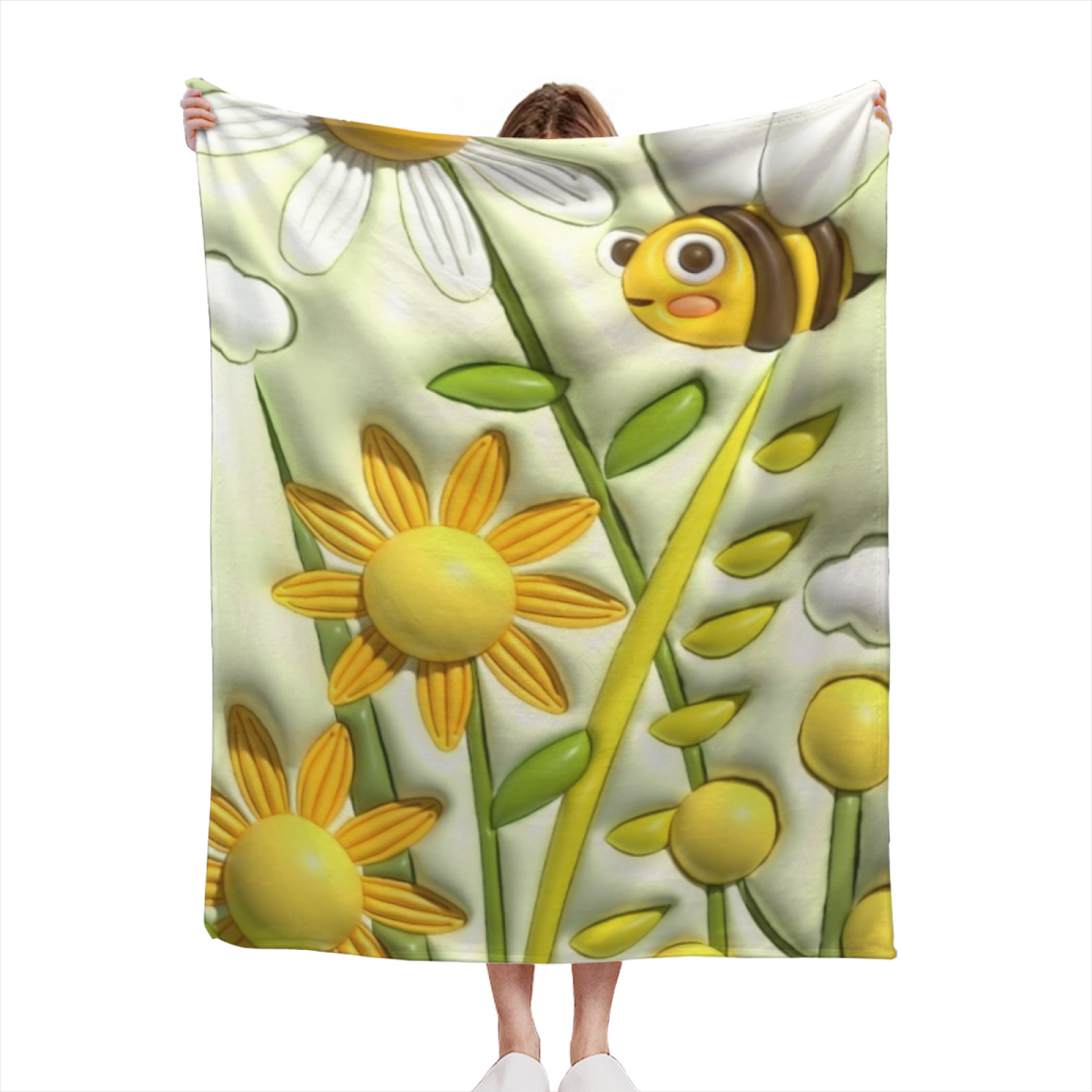 Pastel Butterfly Garden Flannel Throw Blanket ¨C Soft Multicolor Wing Print